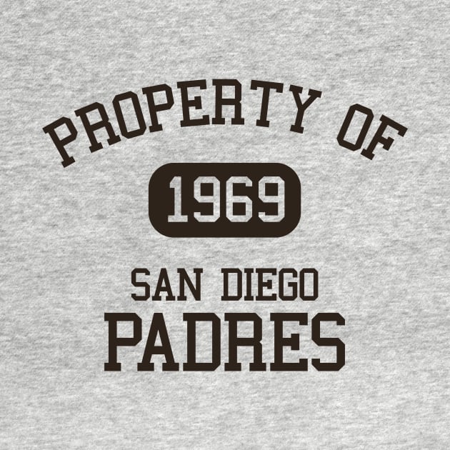 Property of San Diego Padres by Funnyteesforme